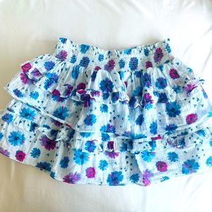 Love Shack Fancy ruffle skirt